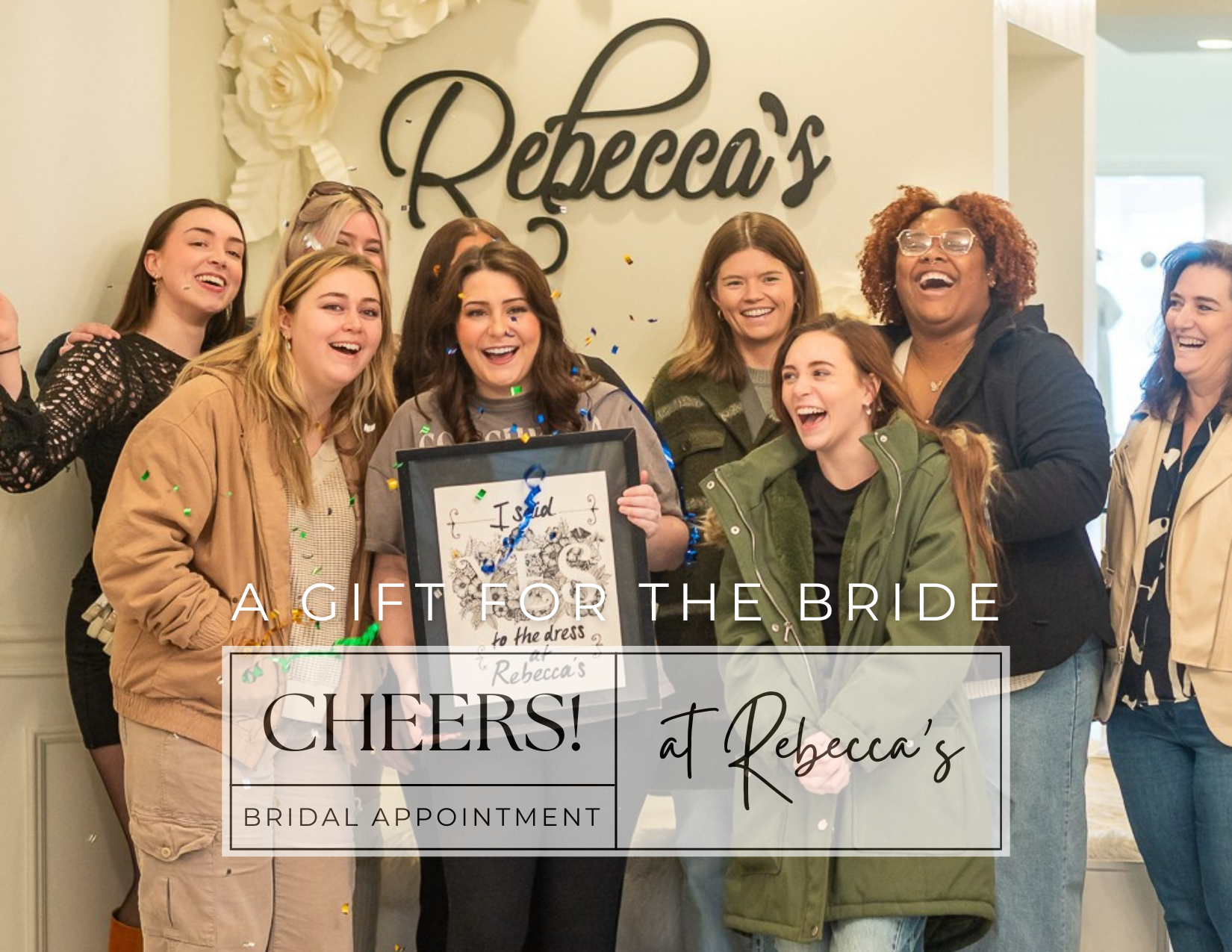 Cheers! Bridal Appointment | Louisville Wedding Dress Experience